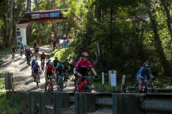 AUSTRALIA, LORNE - 2019 Amy's Gravel Fondo on September 14, 2019 in Lorne, Victoria, Australia. Credit Con Chronis