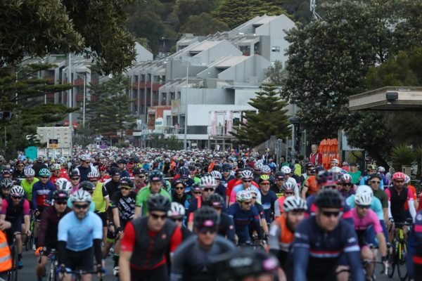 AUSTRALIA, LORNE - 2019 Amy's Grand Fondo on September 15, 2019 in Lorne, Victoria, Australia. Credit Con Chronis